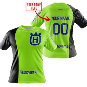 Custom name BraapGirls PREMIUM MX – CUSTOM NAME – HUSQVARNA – GREEN 1 Brands for motocross girls and dirt bike riders - Brands view 3
