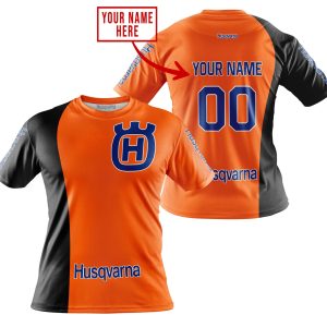 Custom name BraapGirls PREMIUM MX – CUSTOM NAME – HUSQVARNA – ORANGE Brands for motocross girls and dirt bike riders - Brands view 3