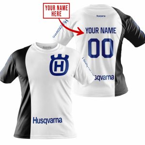 Custom name BraapGirls PREMIUM MX – CUSTOM NAME – HUSQVARNA – WHITE Brands for motocross girls and dirt bike riders - Brands view 3