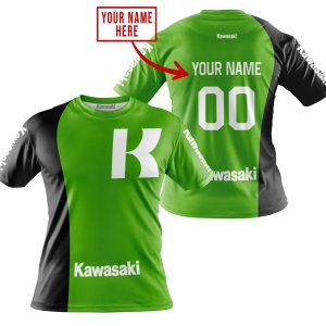 Custom name BraapGirls PREMIUM MX – CUSTOM NAME – KAWASAKI – GREEN Brands for motocross girls and dirt bike riders - Brands view 3