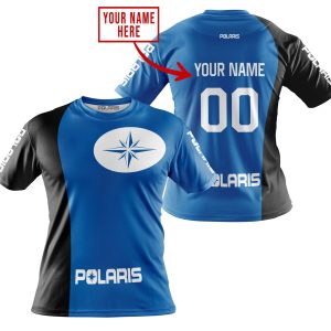 Custom name BraapGirls PREMIUM MX – CUSTOM NAME – POLARIS – BLUE Brands for motocross girls and dirt bike riders - Brands view 3