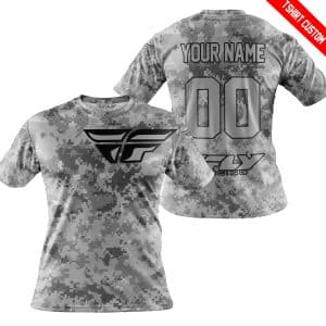 Custom name BraapGirls LIMITED EDITION PRODUCTS – US ARMY V1 – FLY RACING – CUSTOM NAME Brands for motocross girls and dirt bike riders - Brands view 3