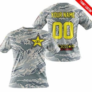 Custom name BraapGirls LIMITED EDITION PRODUCTS – US AIR PORCE – ROCKSTAR ENERGY RACING V1 – CUSTOM NAME Brands for motocross girls and dirt bike riders - Br...