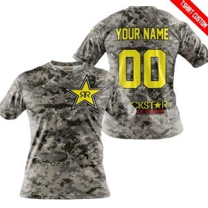 Custom name BraapGirls LIMITED EDITION PRODUCTS – US ARMY – ROCKSTAR ENERGY RACING V1 – CUSTOM NAME Brands for motocross girls and dirt bike riders - Brands ...