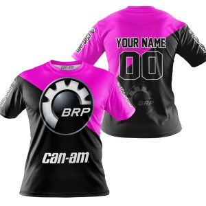 Custom name BraapGirls PREMIUM GIFT – CUSTOM NAME – CAN-AM – PINK Brands for motocross girls and dirt bike riders - Brands view 3