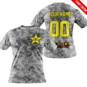 Custom name BraapGirls LIMITED EDITION PRODUCTS – US ARMY V1 – ROCKSTAR ENERGY RACING V1 – CUSTOM NAME Brands for motocross girls and dirt bike riders - Bran...