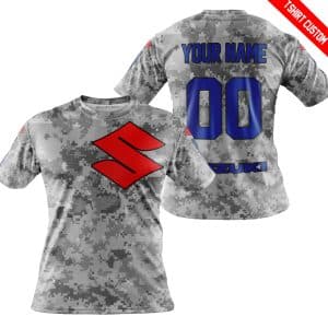 Custom name BraapGirls LIMITED EDITION PRODUCTS – US ARMY V1 – SUZUKI RACING V1 – CUSTOM NAME Brands for motocross girls and dirt bike riders - Brands view 3