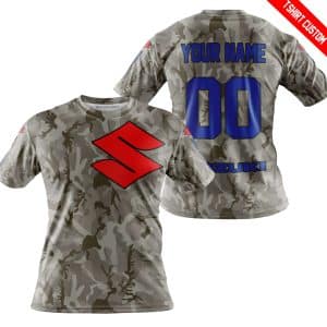 Custom name BraapGirls LIMITED EDITION PRODUCTS – US ARMY V2 – SUZUKI RACING V1 – CUSTOM NAME Brands for motocross girls and dirt bike riders - Brands view 3