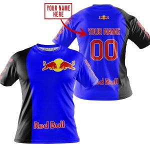 Custom name BraapGirls PREMIUM MX – CUSTOM NAME – REDBULL – BLUE Brands for motocross girls and dirt bike riders - Brands view 1