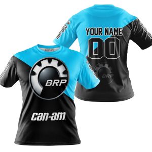 Custom name BraapGirls PREMIUM GIFT – CUSTOM NAME – CAN-AM – SKY BLUE Brands for motocross girls and dirt bike riders - Brands view 3