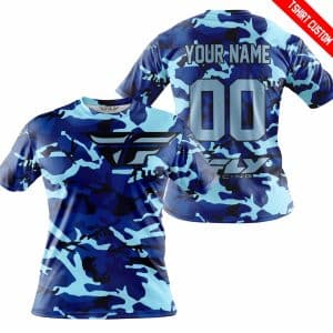 Custom name BraapGirls LIMITED EDITION PRODUCTS – US NAVY V1 – FLY RACING – CUSTOM NAME Brands for motocross girls and dirt bike riders - Brands view 3