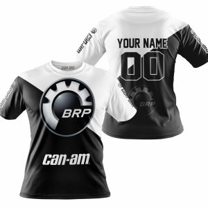 Custom name BraapGirls PREMIUM GIFT – CUSTOM NAME – CAN-AM – WHITE Brands for motocross girls and dirt bike riders - Brands view 3