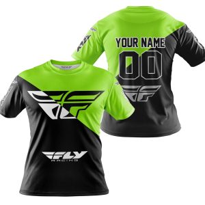 Custom name BraapGirls PREMIUM GIFT – CUSTOM NAME – FLY RACING – GREEN 1 Brands for motocross girls and dirt bike riders - Brands view 3