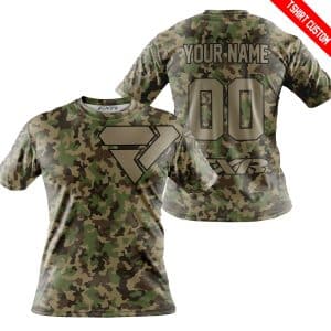 Custom name BraapGirls LIMITED EDITION PRODUCTS – US ARMY V3 – FXR RACING – CUSTOM NAME Brands for motocross girls and dirt bike riders - Brands view 3