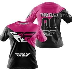 Custom name BraapGirls PREMIUM GIFT – CUSTOM NAME – FLY RACING – PINK 1 Brands for motocross girls and dirt bike riders - Brands view 3