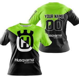 Custom name BraapGirls PREMIUM GIFT – CUSTOM NAME – HUSQVARNA – GREEN 1 Brands for motocross girls and dirt bike riders - Brands view 3