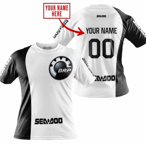 Custom name BraapGirls PREMIUM MX – CUSTOM NAME – SEA DOO – WHITE Brands for motocross girls and dirt bike riders - Brands view 1