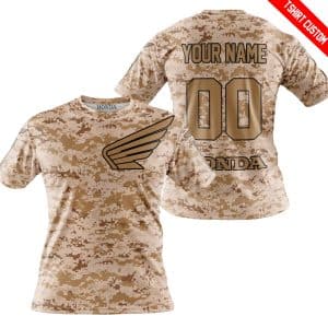 Custom name BraapGirls LIMITED EDITION PRODUCTS – US MARINE – HONDA RACING – CUSTOM NAME Brands for motocross girls and dirt bike riders - Brands view 3