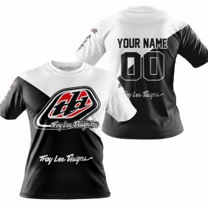 Custom name BraapGirls PREMIUM GIFT – CUSTOM NAME – TROY LEE DESIGNS – WHITE Brands for motocross girls and dirt bike riders - Brands view 3