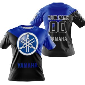 Custom name BraapGirls PREMIUM GIFT – CUSTOM NAME – YAMAHA – BLUE Brands for motocross girls and dirt bike riders - Brands view 3