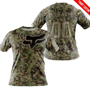 Custom name BraapGirls LIMITED EDITION PRODUCTS – US ARMY V3 – FOX RACING – CUSTOM NAME Brands for motocross girls and dirt bike riders - Brands view 3