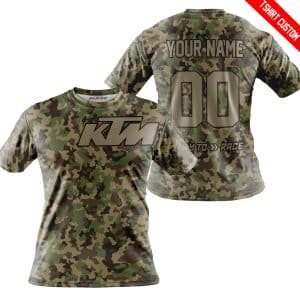 Custom name BraapGirls LIMITED EDITION PRODUCTS – US ARMY V3 – KTM RACING – CUSTOM NAME Brands for motocross girls and dirt bike riders - Brands view 3