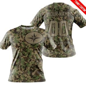 Custom name BraapGirls LIMITED EDITION PRODUCTS – US ARMY V3 – POLARIS RACING – CUSTOM NAME Brands for motocross girls and dirt bike riders - Brands view 3