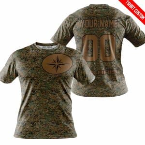 Custom name BraapGirls LIMITED EDITION PRODUCTS – US MARINE V1 – POLARIS RACING – CUSTOM NAME Brands for motocross girls and dirt bike riders - Brands view 3