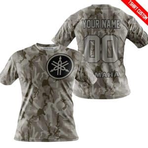 Custom name BraapGirls LIMITED EDITION PRODUCTS – US ARMY V2 – YAMAHA RACING – CUSTOM NAME Brands for motocross girls and dirt bike riders - Brands view 3