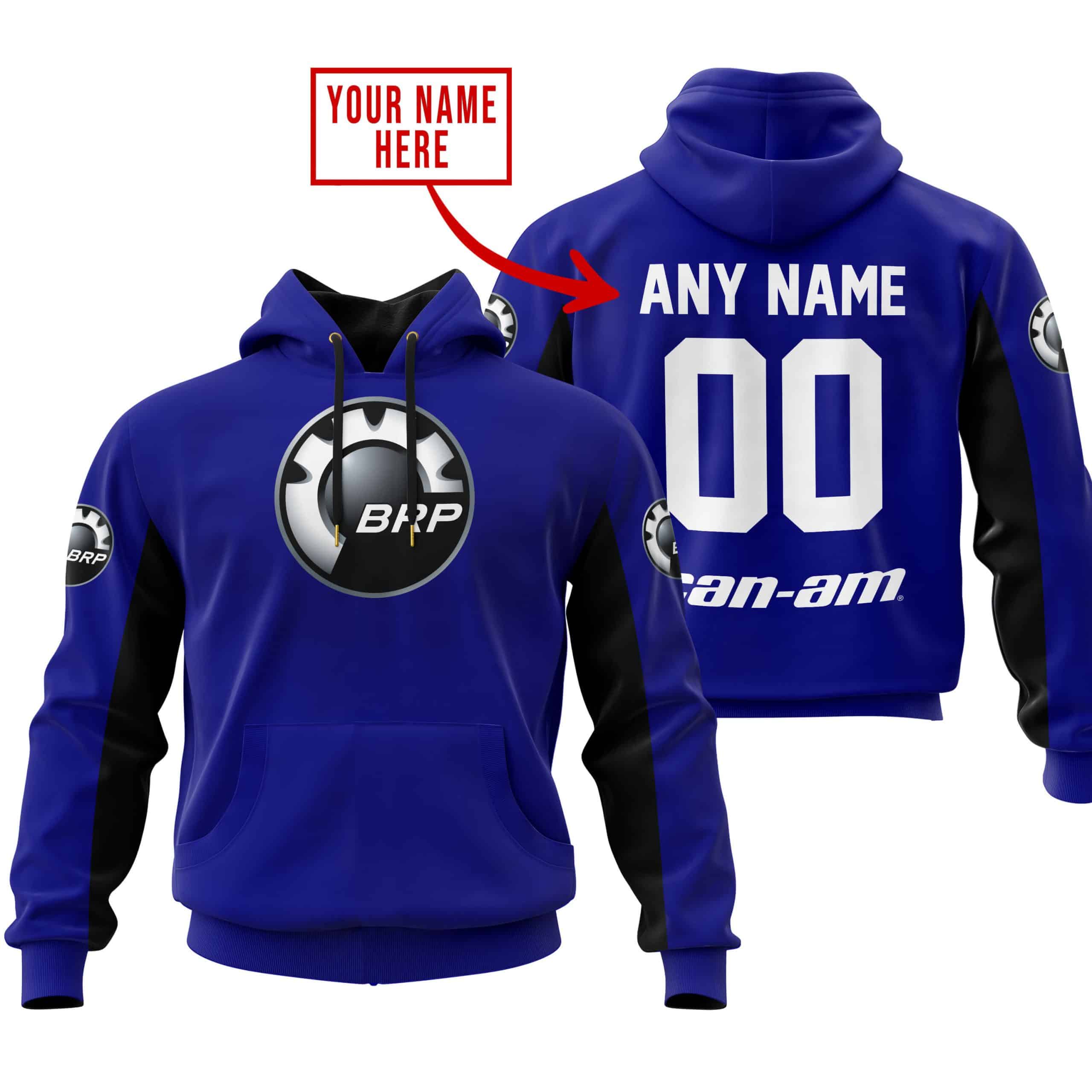 CUSTOM NAME RACING - LIMITED EDITION - CAN AM - NAVY V2