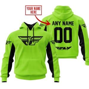CUSTOM NAME RACING – LIMITED EDITION – FLY RACING- GREEN 1 V2