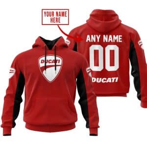 CUSTOM NAME RACING – LIMITED EDITION – DUCATI – RED V2