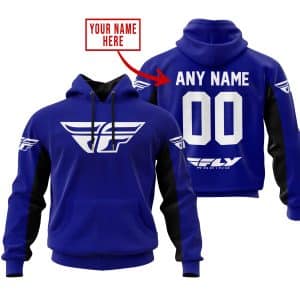 CUSTOM NAME RACING – LIMITED EDITION – FLY RACING- NAVY V2