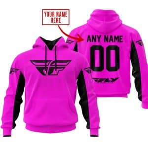 CUSTOM NAME RACING – LIMITED EDITION – FLY RACING- PINK V2