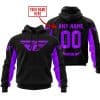 CUSTOM NAME RACING – LIMITED EDITION – FLY RACING- PURPLE