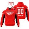CUSTOM NAME RACING – LIMITED EDITION – FLY RACING- RED V2