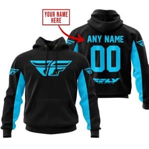 CUSTOM NAME RACING – LIMITED EDITION – FLY RACING- SKY BLUE
