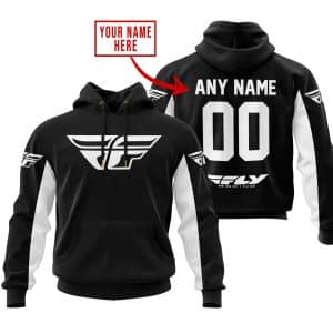 CUSTOM NAME RACING – LIMITED EDITION – FLY RACING- WHITE