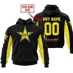 CUSTOM NAME RACING – LIMITED EDITION – ROCKSTAR – YELLOW