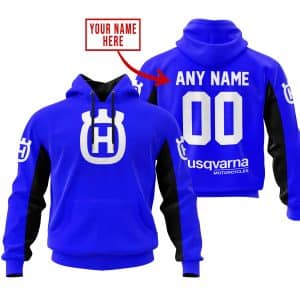 CUSTOM NAME RACING – LIMITED EDITION – HUSQVARNA – BLUE V2