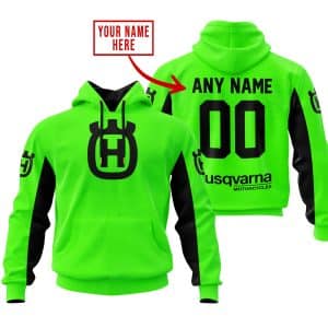 CUSTOM NAME RACING – LIMITED EDITION – HUSQVARNA – GREEN V2