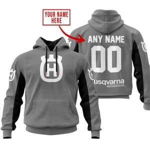 CUSTOM NAME RACING – LIMITED EDITION – HUSQVARNA – GREY V2
