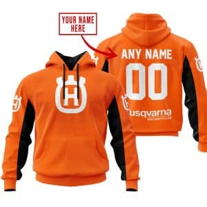 CUSTOM NAME RACING – LIMITED EDITION – HUSQVARNA – ORANGE V2