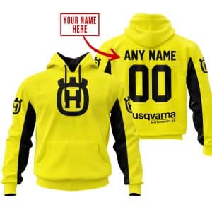 CUSTOM NAME RACING – LIMITED EDITION – HUSQVARNA – YELLOW V2