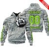 LIMITED EDITION PRODUCTS – US AIR PORCE – CAN AM RACING – CUSTOM NAME – GREEN 1