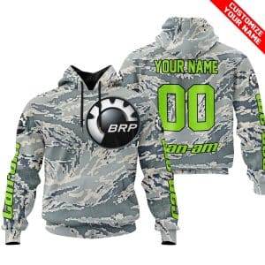 LIMITED EDITION PRODUCTS – US AIR PORCE – CAN AM RACING – CUSTOM NAME – GREEN 1