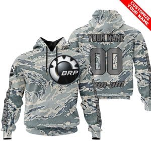 LIMITED EDITION PRODUCTS – US AIR PORCE – CAN AM RACING – CUSTOM NAME – GREY