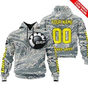 LIMITED EDITION PRODUCTS – US AIR PORCE – CAN AM RACING – CUSTOM NAME – YELLOW