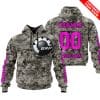 LIMITED EDITION PRODUCTS  – US ARMY – CAN AM RACING – CUSTOM NAME – PINK