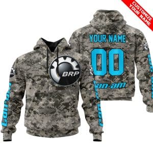 LIMITED EDITION PRODUCTS  – US ARMY – CAN AM RACING – CUSTOM NAME – SKY BLUE
